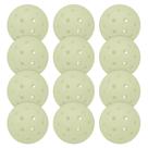 Pacote com 12 Pickleball Franklin Sports Glow in The Dark Green