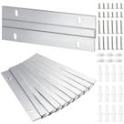 Pacote com 12 suportes para chuteiras francesas Picture Hanger Funrous 15x2,8 cm Pacote com 12 suportes para chuteiras francesas Picture Hanger Funrous 15x2,8 cm