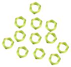 Pacote com 12 unidades de latão sólido Nuts Hex Jandorf 1/8" IP Pacote com 12 unidades de latão sólido Nuts Hex Jandorf 1/8" IP