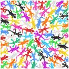 Pacote com 120 elásticos Lizard Toys KXCOFTXI para festa de Halloween