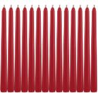 Pacote com 14 velas altas vermelhas cônicas Wfmolcand 25 cm sem perfume Pacote com 14 velas altas vermelhas cônicas Wfmolcand 25 cm sem perfume