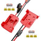 Pacote com 2 adaptadores Power Wheel para bateria Milwaukee M18 18V