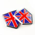 Pacote com 2 adesivos Newperlite UK British Flag Car Emblem