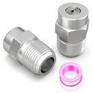 Pacote com 2 bicos de aço inoxidável Valve MEANLIN 1/4" NPT 30
