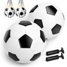 Pacote com 2 bolas de futebol, tamanho 3, violoncelo, crianças, meninos e meninas