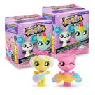 Pacote com 2 bonecas colecionáveis Fidget Fidgets para animais de estimação WowWee