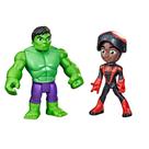 Pacote com 2 bonecos de ação Spidey e seus incríveis amigos