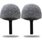 Pacote com 2 cabeças de duster Tockrop Cobweb para postes de rosca de 3/4"