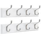 Pacote com 2 cabides AMADA HOMEFURNISHING Wall Mount Branco