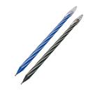 Pacote com 2 Caneta Esferográfica Cis Spiro Preto e Azul 7mm Pacote com 2 Caneta Esferográfica Cis Spiro Preto e Azul 7mm
