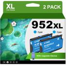 Pacote com 2 cartuchos de tinta ciano NEXTPAGE 952XL com dispositivo de atualização