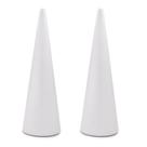 Pacote com 2 cones de espuma Crafare, 12 x 40 cm, poliestireno, artesanato