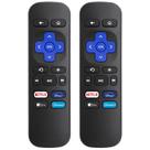 (Pacote com 2) Controle remoto de substituição para Roku Box, Express, Premiere