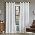 Pacote com 2 cortinas Sun Zero Nordic 100% Blackout 132 x 244 cm, branca Pacote com 2 cortinas Sun Zero Nordic 100% Blackout 132 x 244 cm, branca