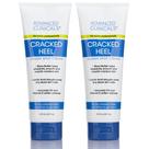 Pacote com 2 cremes para pés Advanced Clinicals Cracked Heel