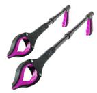 Pacote com 2 ferramentas Grabber Reacher Tool Luxet de 48/81 cm de comprimento Pacote com 2 ferramentas Grabber Reacher Tool Luxet de 48/81 cm de comprimento