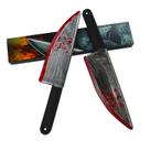 Pacote com 2 filmes de terror de Halloween Prop Knife Myersmas Butcher