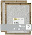 Pacote com 2 filtros de panela plana 3M FPL05-2PK-24 14x20x1