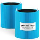 Pacote com 2 filtros purificadores de ar Leemone Blue Pure 311i+ Max