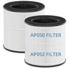 Pacote com 2 filtros purificadores de ar Tailulu AP050 AP052 3 em 1 True H13 HEPA