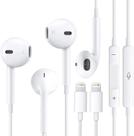 Pacote com 2 fones de ouvido WASABI MANGO com fio e conector Lightning