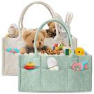 Pacote com 2 fraldas: Diaper Caddy HIPHOP PANDA, verde/aveia, grande
