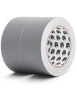 Pacote com 2 Gaffers Tape Bates, 2 polegadas x 21 m, revestido com polietileno cinza