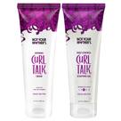 Pacote com 2 géis modeladores e creme definidor Curl Talk Frizz Control Pacote com 2 géis modeladores e creme definidor Curl Talk Frizz Control