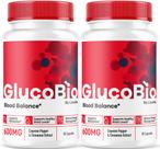 (Pacote com 2) GlucoBio Capsules Blood Support 60 cápsulas LIVORKA (Pacote com 2) GlucoBio Capsules Blood Support 60 cápsulas LIVORKA