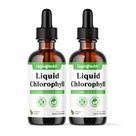 Pacote com 2 gotas de clorofila líquida LIQUIDHEALTH