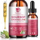(Pacote com 2) Gotas líquidas de extrato de folha de graviola de graviola 30 mL x 2