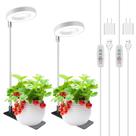 Pacote com 2 Grow Lights Kullsinss Halo Full Spectrum para plantas de interior