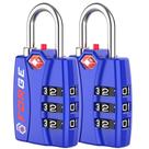 Pacote com 2 indicadores de alerta TSA Locks Forge Open