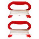 Pacote com 2 Kite String Winder SqueQu com linha de poliéster de 100 m