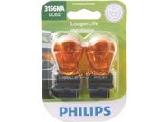 Pacote com 2 lâmpadas Philips Automotive Lighting 3156NALLB2 LongerLife