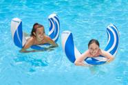 Pacote com 2 macarrão inflável e curvo Pool Float