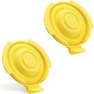 Pacote com 2 membranas de silicone compatível com bombas de mama Medela