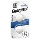 Pacote com 2 moedas de lítio Battery Energizer 2016 de 3 V com protetor infantil