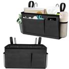 Pacote com 2 organizadores de armazenamento de cabeceira Bedside Caddy BlissTotes