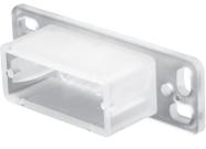 Pacote com 2 placas traseiras de nylon Hardware PRIME-LINE R 7145 Pacote com 2 placas traseiras de nylon Hardware PRIME-LINE R 7145