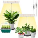 Pacote com 2 plantas de interior LED Grow Lordem Full Spectrum Pacote com 2 plantas de interior LED Grow Lordem Full Spectrum