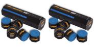 Pacote com 2 Predator Cue Chalk Blue 1080 Pure Formula
