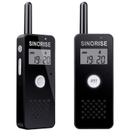 Pacote com 2 rádios pequenos de 2 vias Walkie Talkies SINORISE SR612