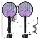 Pacote com 2 raquetes elétricas Fly Swatter PALONE 4000V Bug Zapper