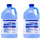 Pacote com 2 removedores de manchas Muriatic Acid Champion Acid Blue