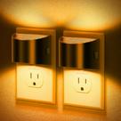 Pacote com 2 sensores do crepúsculo ao amanhecer, Jandcase Night Light Modern Plugin