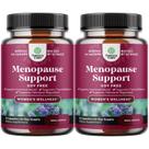 Pacote com 2 suplementos para menopausa Natures Craft Soy Free Black Cohosh