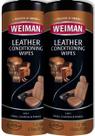 Pacote com 2 toalhetes de couro Weiman Clean Condition UV Protection