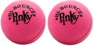 Pacote com 2 unidades Bouncy Ball JA-RU Hi-Bounce Pinky Ball Pink para crianças Pacote com 2 unidades Bouncy Ball JA-RU Hi-Bounce Pinky Ball Pink para crianças