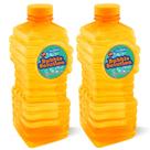 Pacote com 2 unidades Bubble Solution PlayRoute de 4 l/136 onças para crianças e bebês